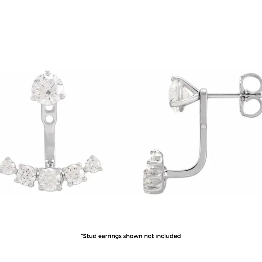 Diamond Earring Jackets - 001-150-00938